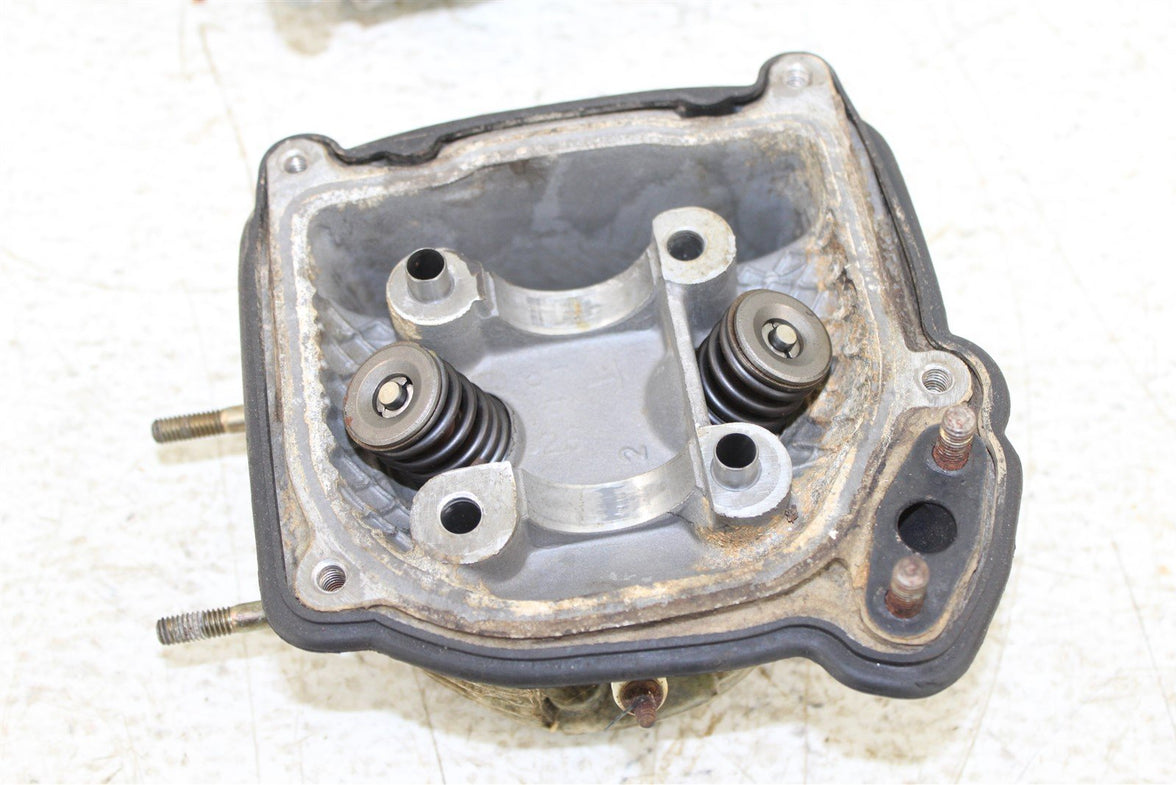 2008 Kawasaki KFX 50 Cylinder Head Valve Cover Intake Exhaust