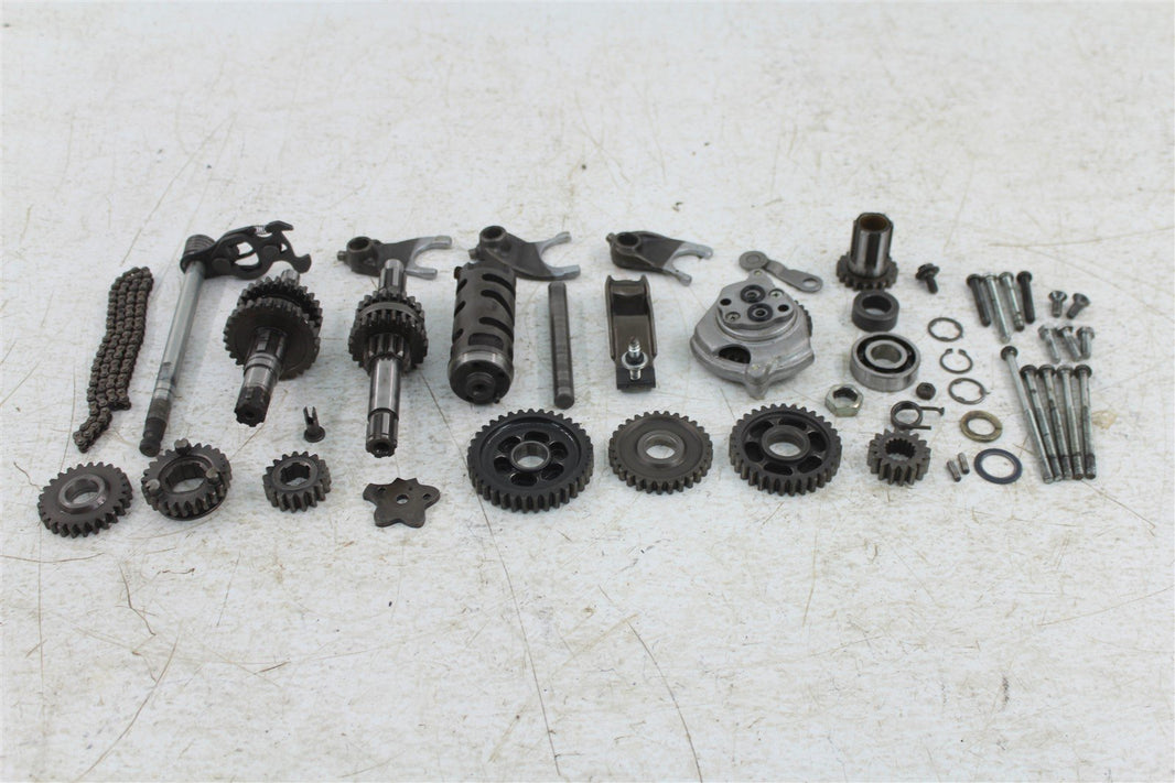 1983 Honda XR80 Transmission Gears Shaft Shift Drum