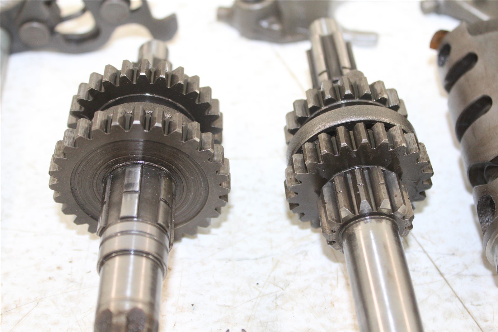 1983 Honda XR80 Transmission Gears Shaft Shift Drum