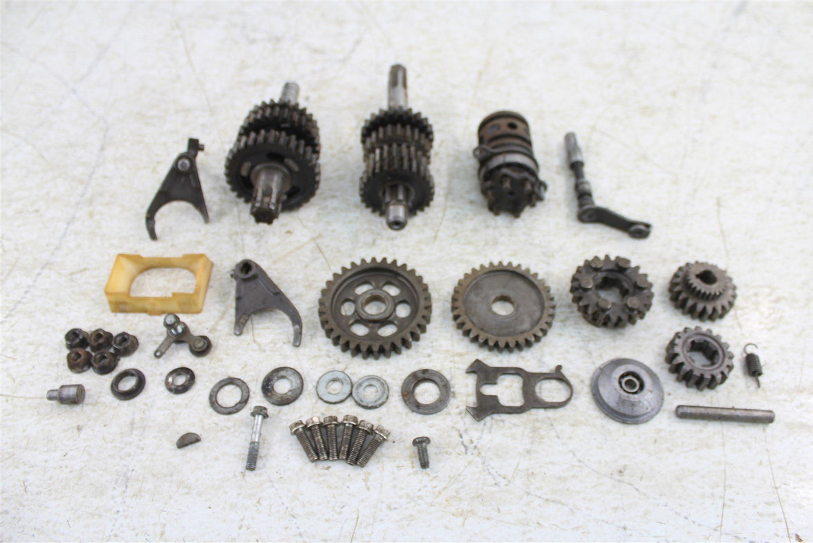 1984 Kawasaki KX 125 Transmission Gears Shaft Shift Drum