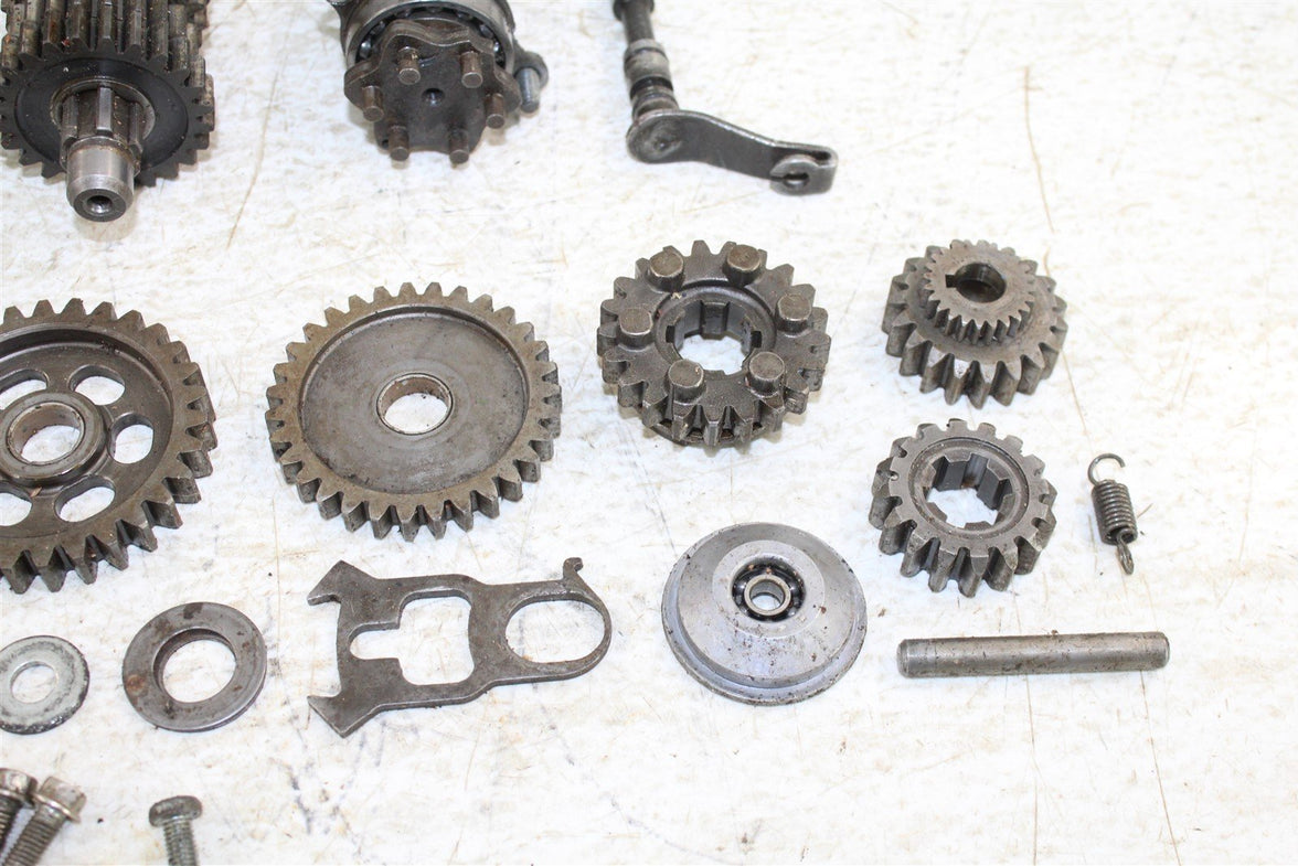 1984 Kawasaki KX 125 Transmission Gears Shaft Shift Drum