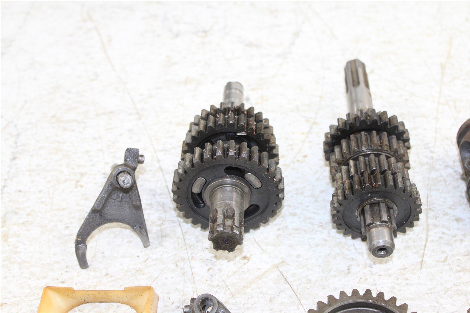 1984 Kawasaki KX 125 Transmission Gears Shaft Shift Drum