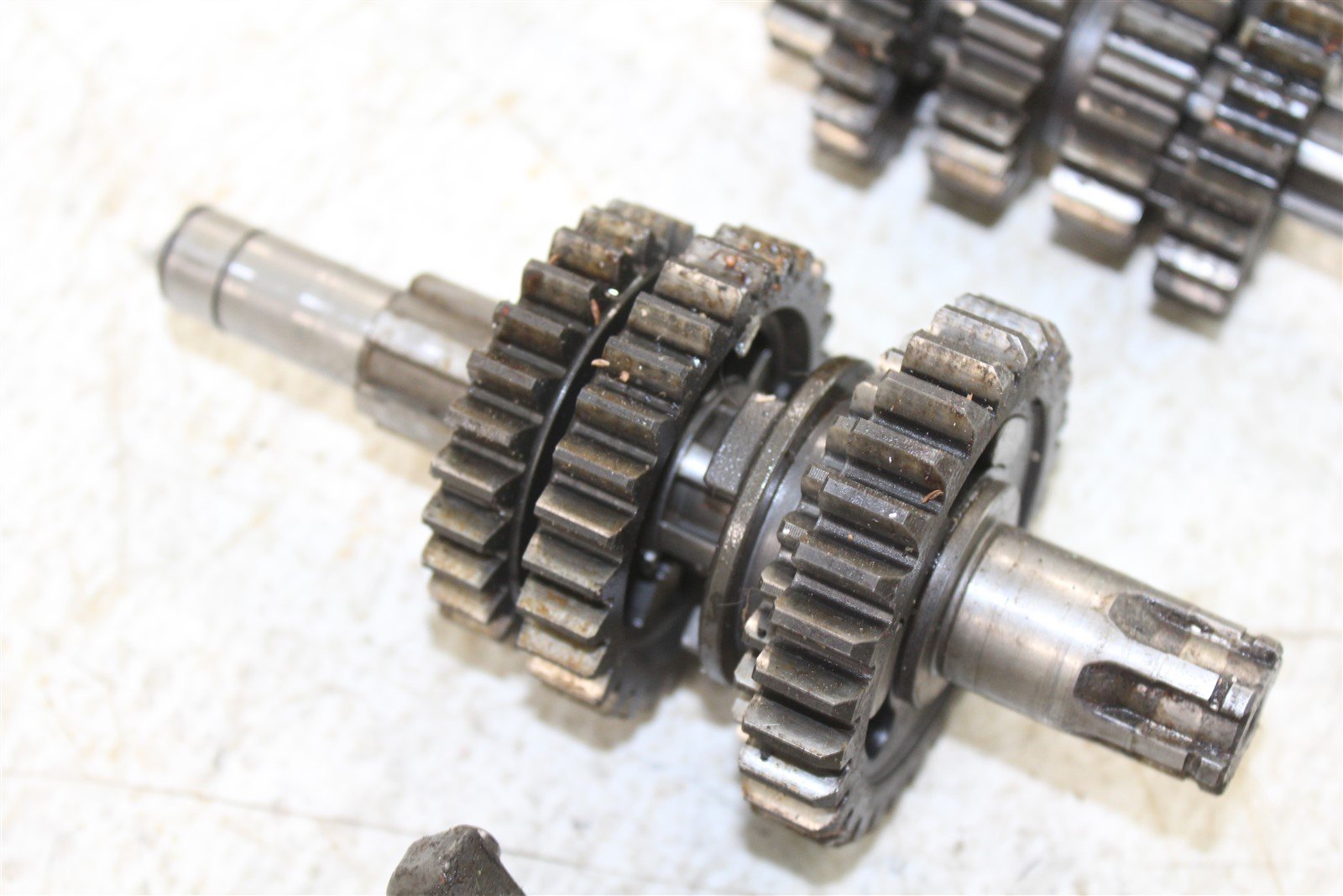 1984 Kawasaki KX 125 Transmission Gears Shaft Shift Drum
