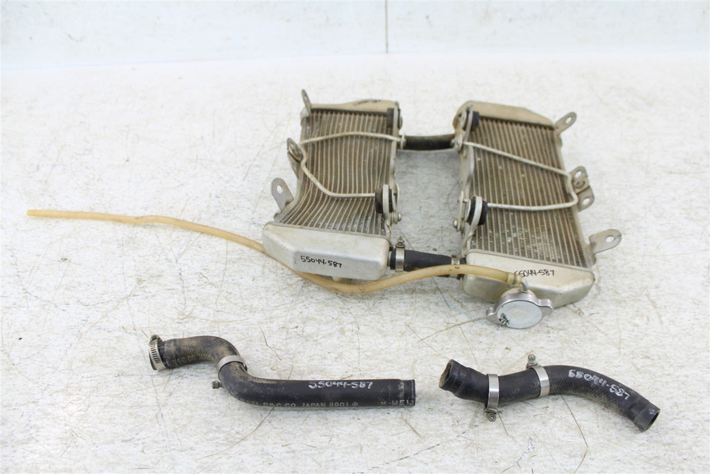 2009 Yamaha YZ 250F Radiator Left & Right w/ Hoses