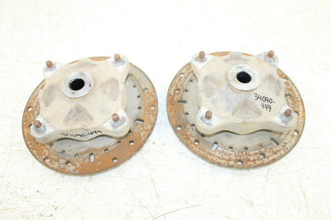 2009 Polaris Sportsman 500 X2 Front Hubs Brake Rotors