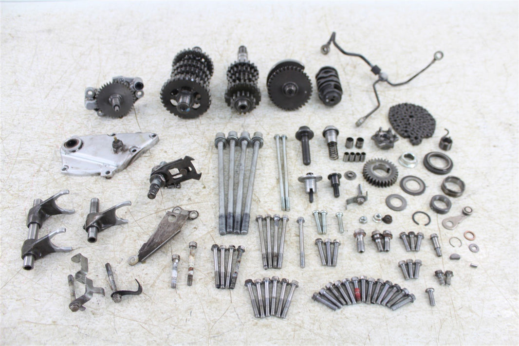 2009 Kawasaki KLX 250SF Transmission Gears Shift Shaft Drum Forks