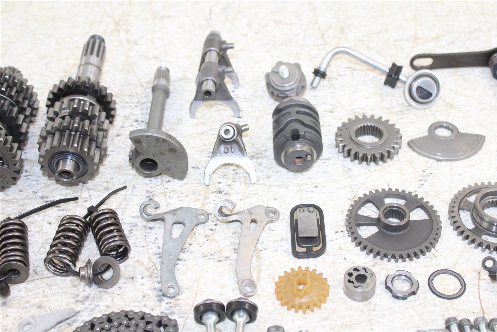 2002 Honda CRF 450R Transmission Gears Shaft Shift Drum