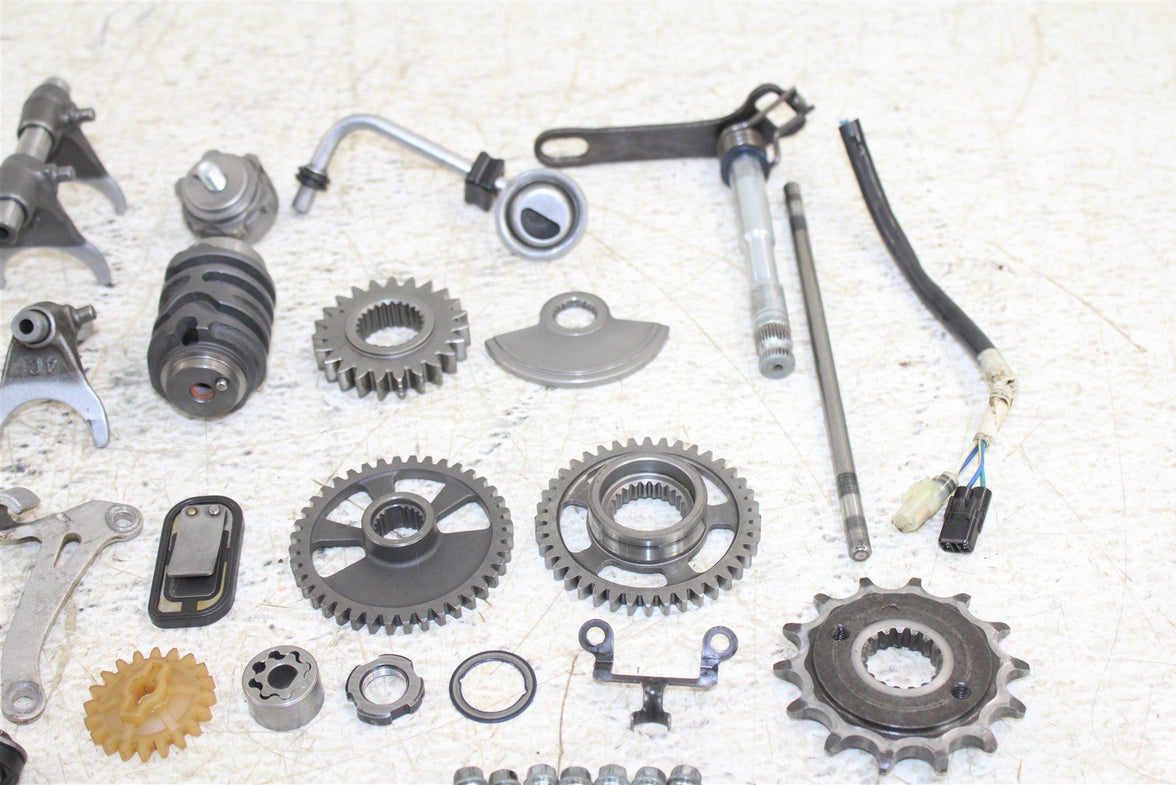 2002 Honda CRF 450R Transmission Gears Shaft Shift Drum