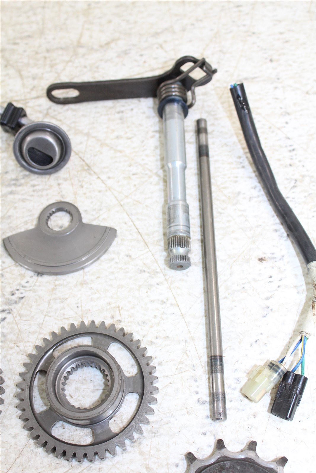 2002 Honda CRF 450R Transmission Gears Shaft Shift Drum