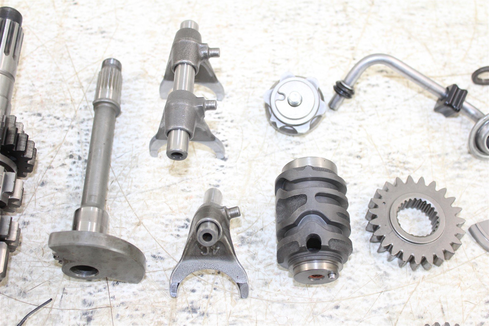 2002 Honda CRF 450R Transmission Gears Shaft Shift Drum