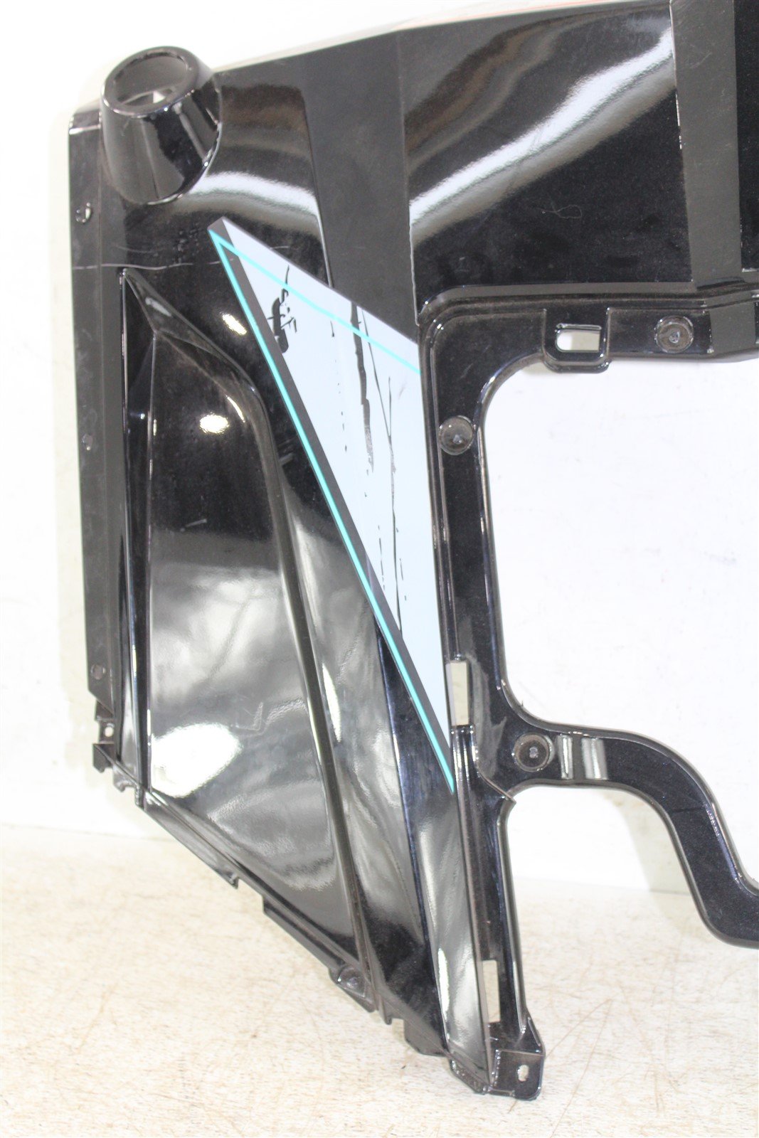 2019 CFMoto Zforce 500 Front Fender Hood Plastic Nebula Black CF500