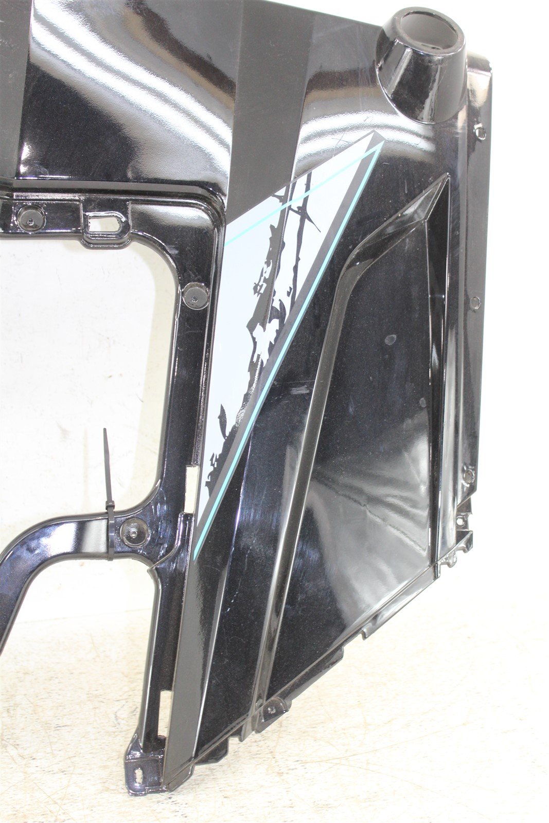 2019 CFMoto Zforce 500 Front Fender Hood Plastic Nebula Black CF500
