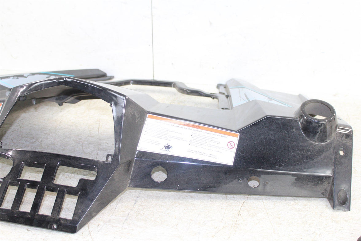 2019 CFMoto Zforce 500 Front Fender Hood Plastic Nebula Black CF500