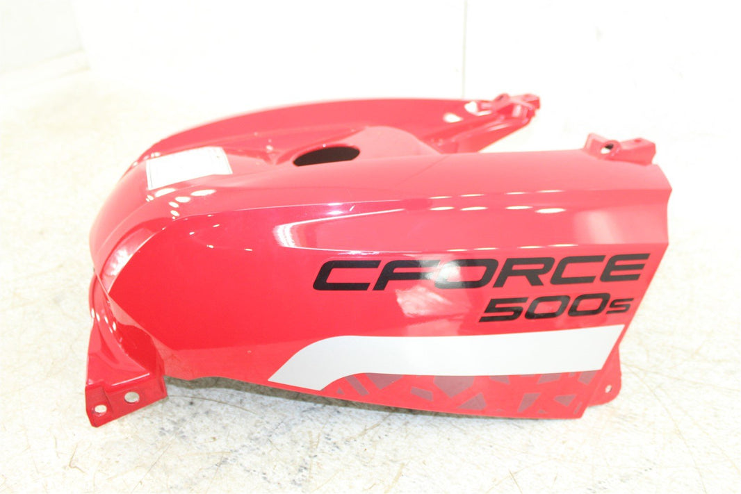 2017-2022 CFMoto Cforce 500S Gas Fuel Tank Cover Plastic Fire Red CF500