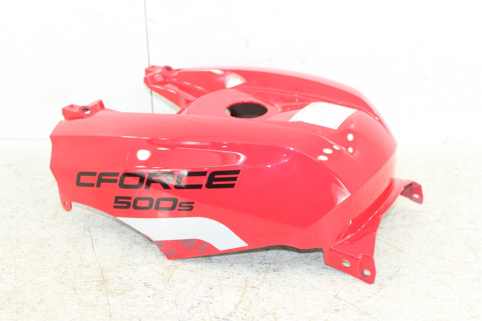 2017-2022 CFMoto Cforce 500S Gas Fuel Tank Cover Plastic Fire Red CF500