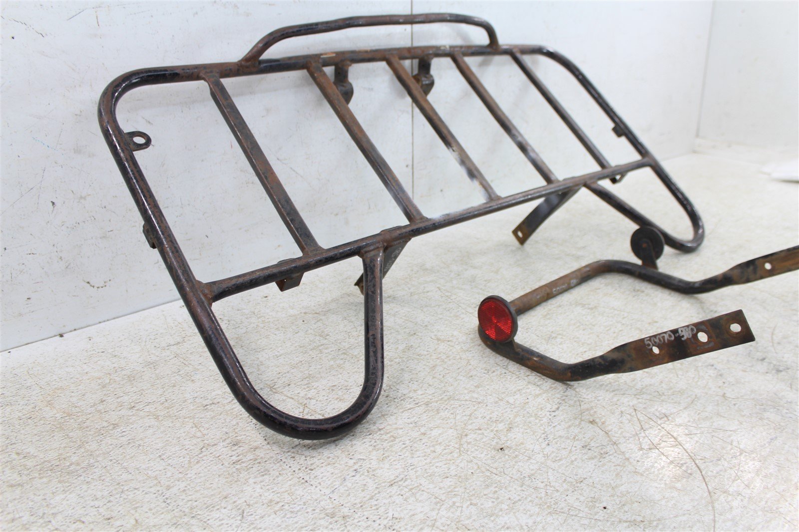1998 Yamaha Grizzly 600 Rear Rack w/ Mount Grab Bar Carrier