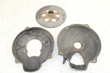 1986 Yamaha Moto 4 225 Rear Brake Rotor Disc & Guards Shields Housing