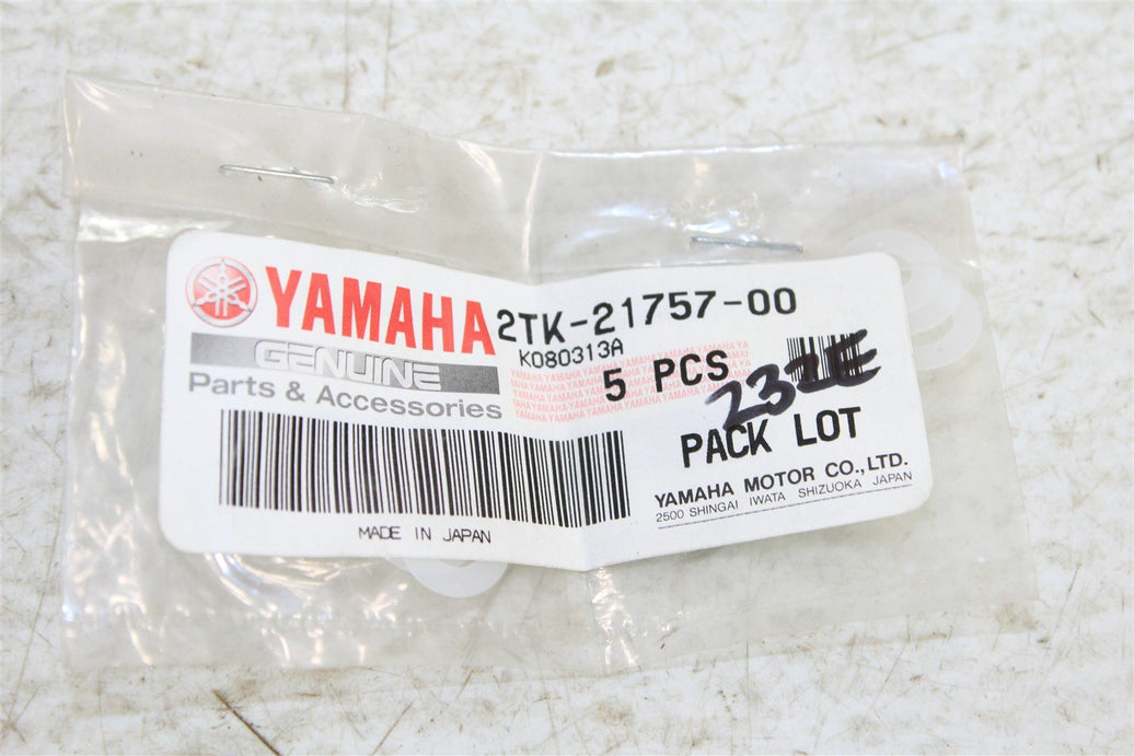 NOS Genuine Yamaha Side Cover Cowl Fairing Plastic Washer TTR 125 250 QTY:5