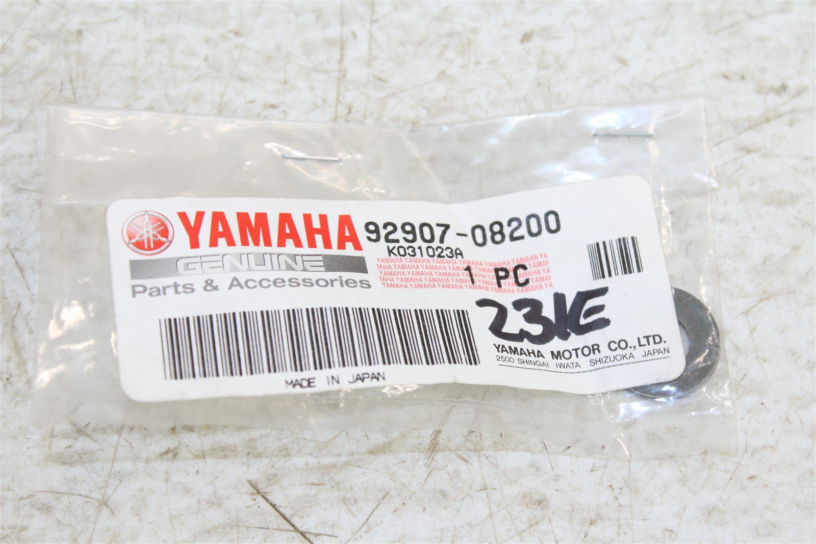 NOS Genuine Yamaha Cylinder Washer 1995-2005 TTR90 WR426 XVZ1300 92907-08200 OEM