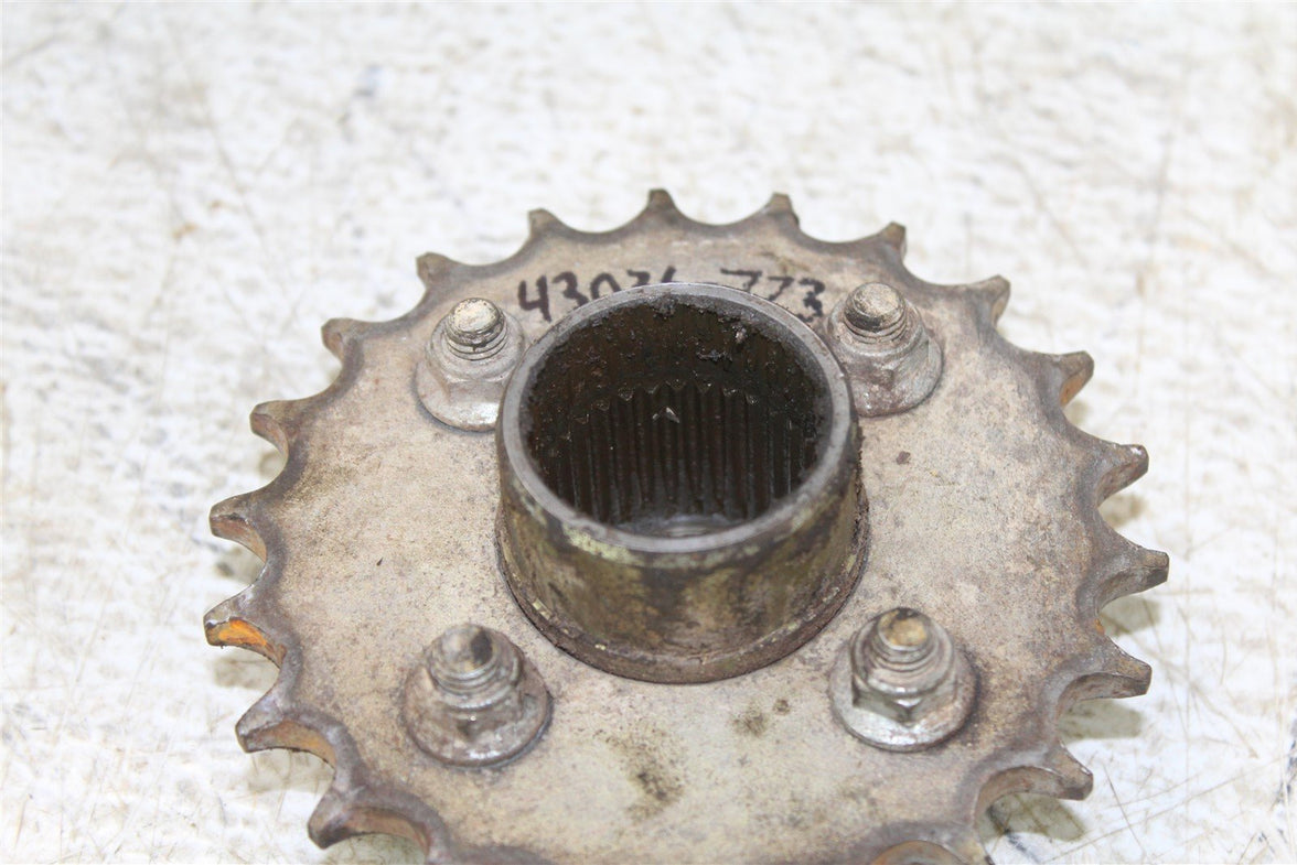 1999 Suzuki Quadsport LT80 Rear Sprocket w/ Mount Hub 22 Tooth