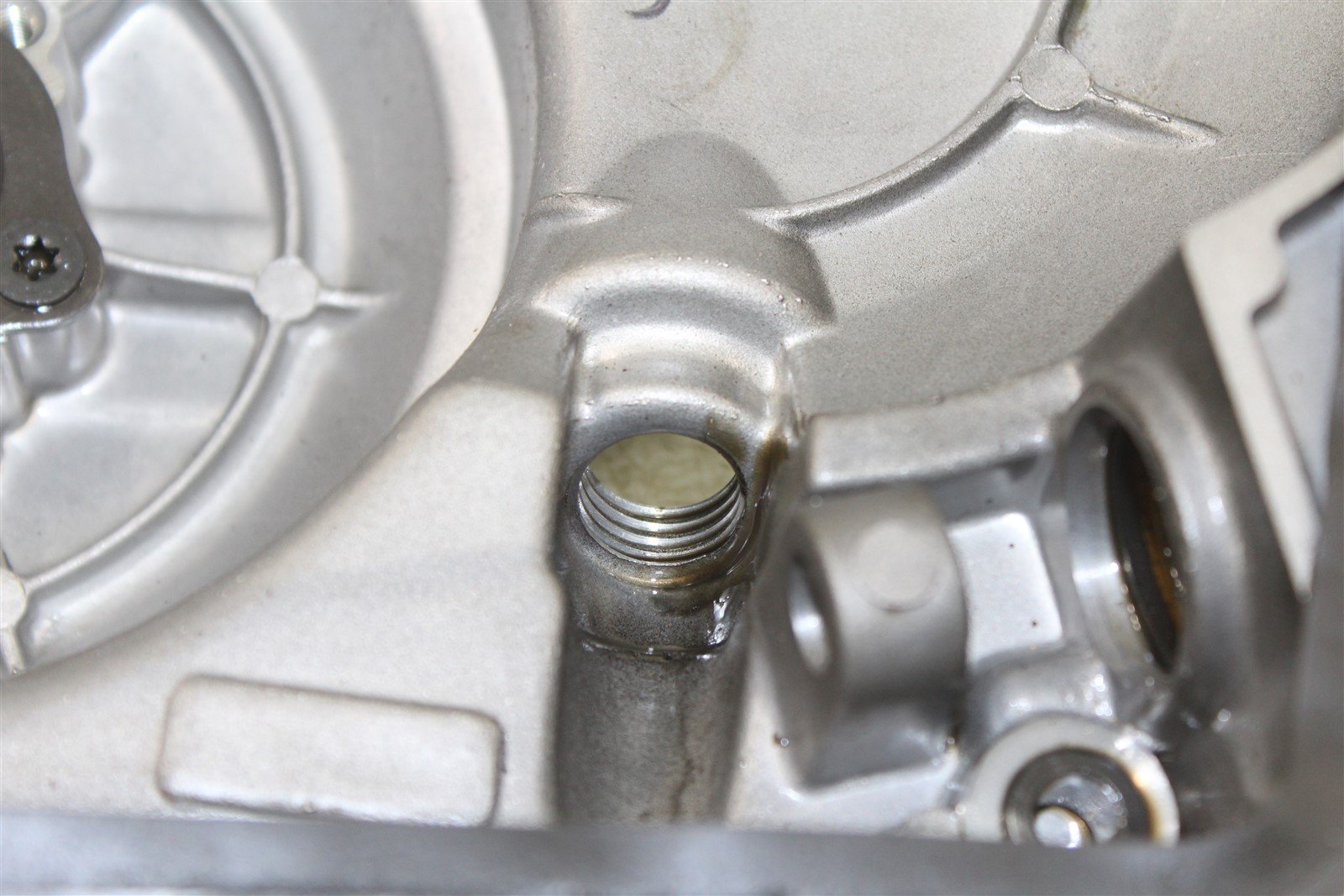 1998 Yamaha Big Bear 350 4x4 Clutch Cover