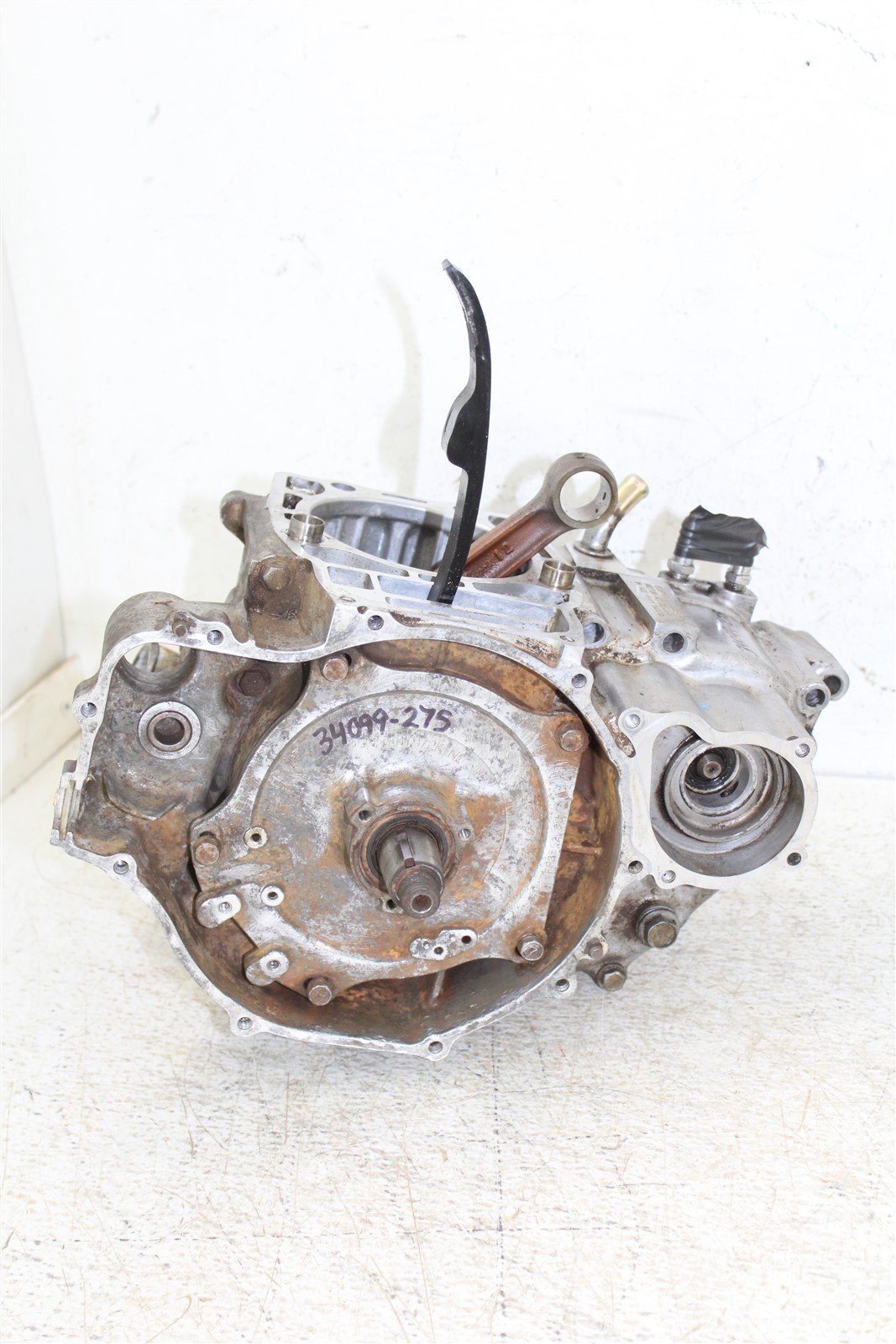 2000 Polaris Sportsman 335 4x4 Engine Bottom Lower End Cases Crankshaft