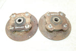 2002 Arctic Cat 400 Manual 4x4 Front Left Right Hubs Brake Rotors