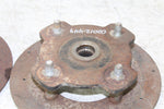 2002 Arctic Cat 400 Manual 4x4 Front Left Right Hubs Brake Rotors