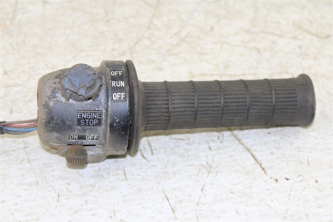 1975 Yamaha RD250 Throttle Housing Tube On Off Switch