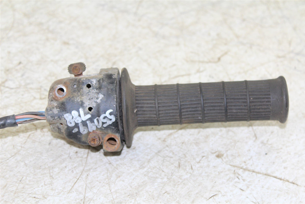 1975 Yamaha RD250 Throttle Housing Tube On Off Switch