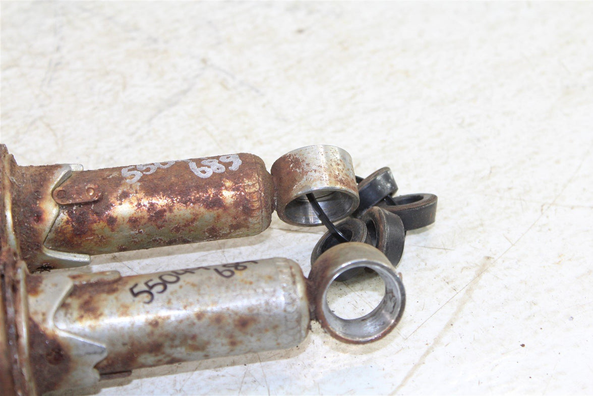 1975 Yamaha RD250 Rear Shocks Suspension Spring Absorbers