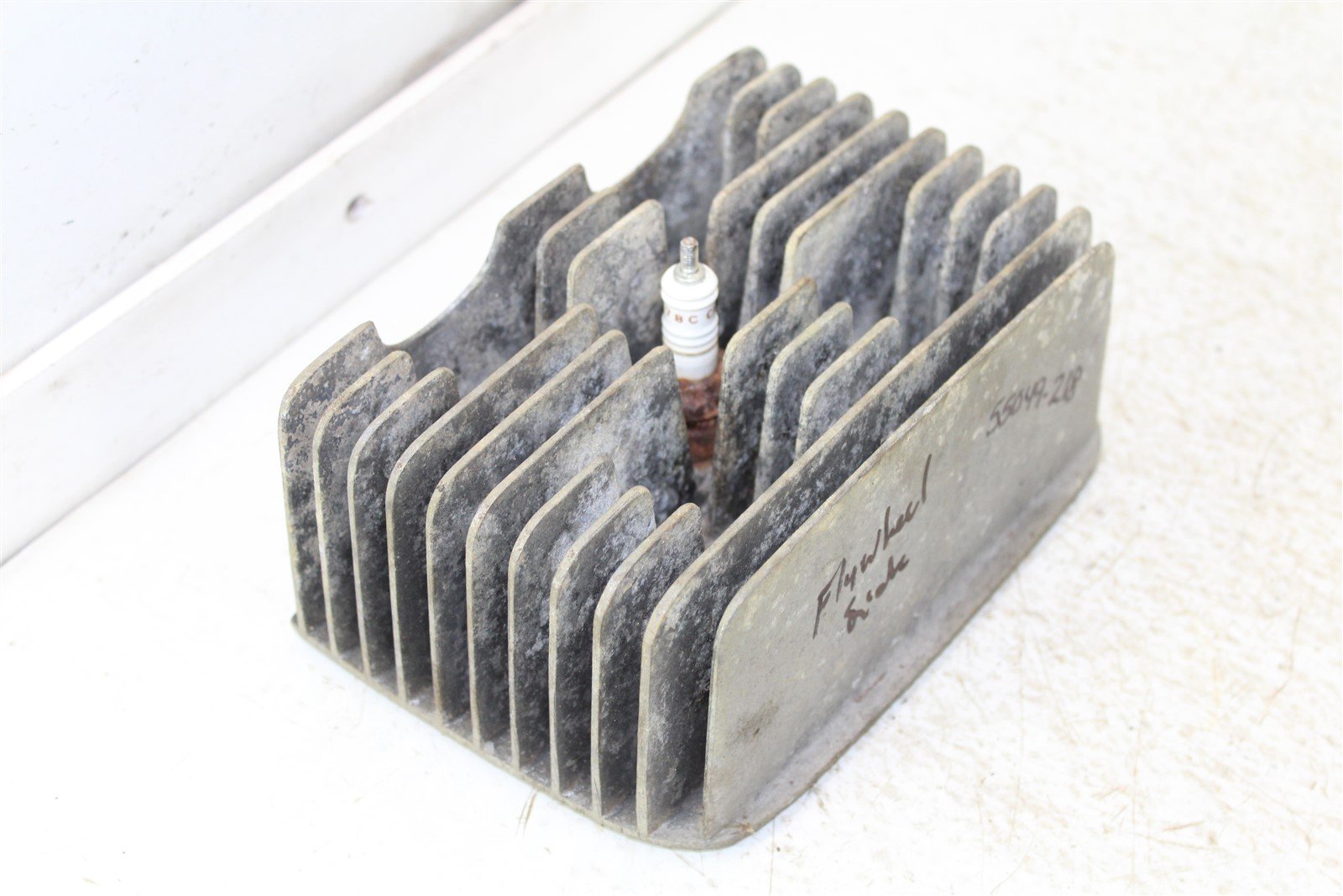 1975 Yamaha RD250 Left Cylinder Head Cover Dome