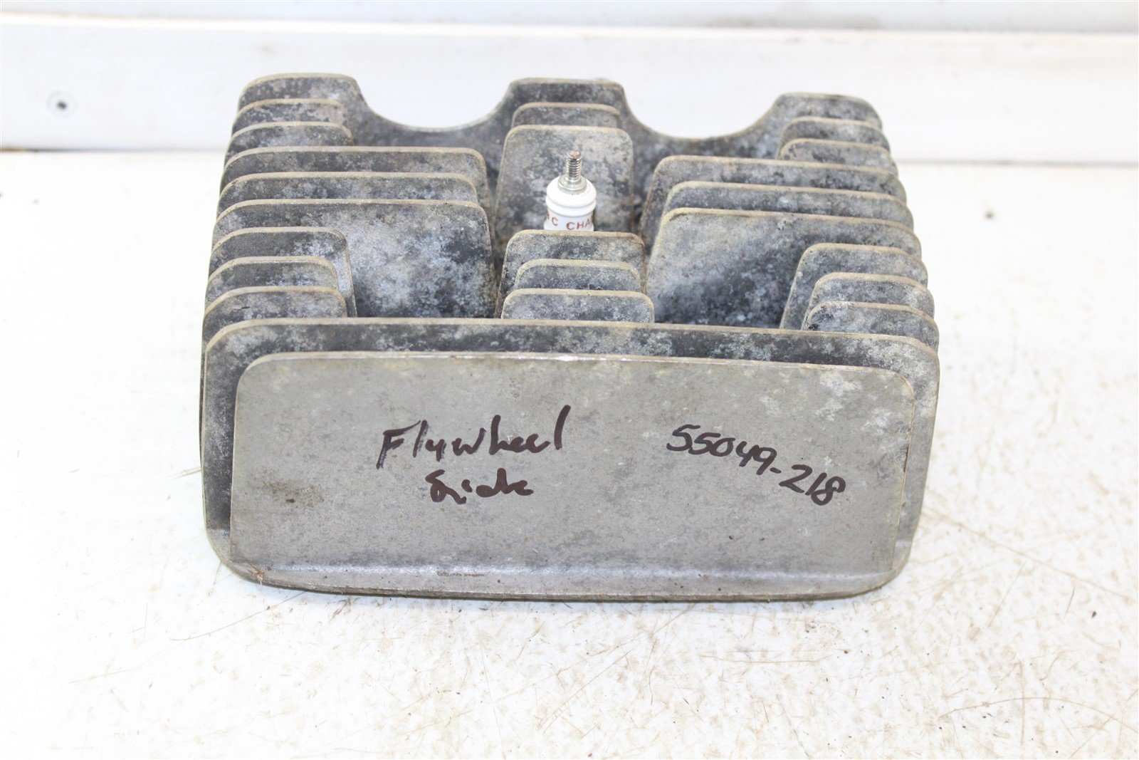 1975 Yamaha RD250 Left Cylinder Head Cover Dome