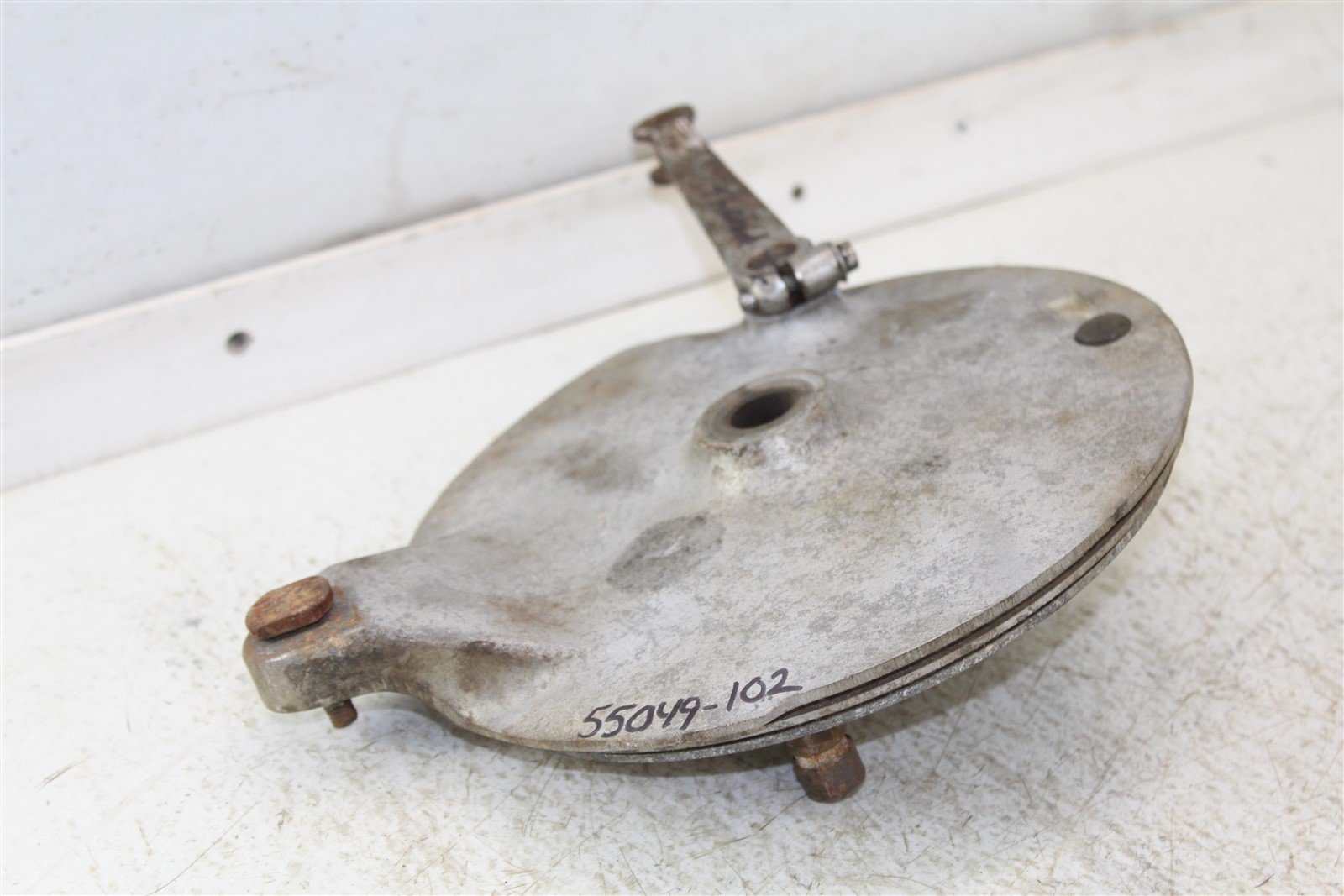 1975 Yamaha RD250 Rear Brake Drum Panel Shoes Mount