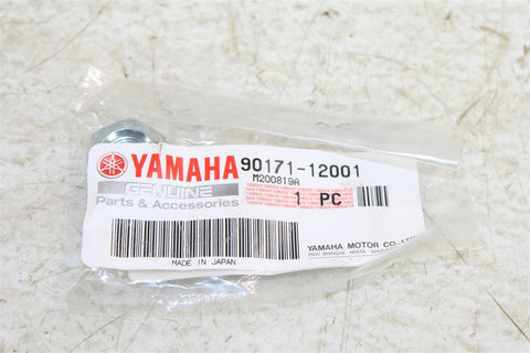 NOS Genuine Yamaha Suspension Castle Nut 90171-12001-00 NEW OEM