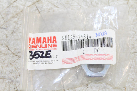 NOS Genuine Yamaha Self-Locking Lock Nut 90185-14814 NEW OEM