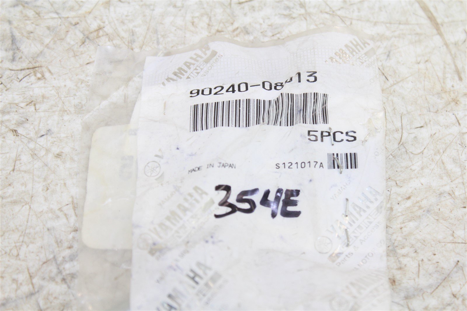 NOS Genuine Yamaha Clevis Pins FJ1200 RZ350 R3 YZ 250 360 NEW OEM 90240-08013