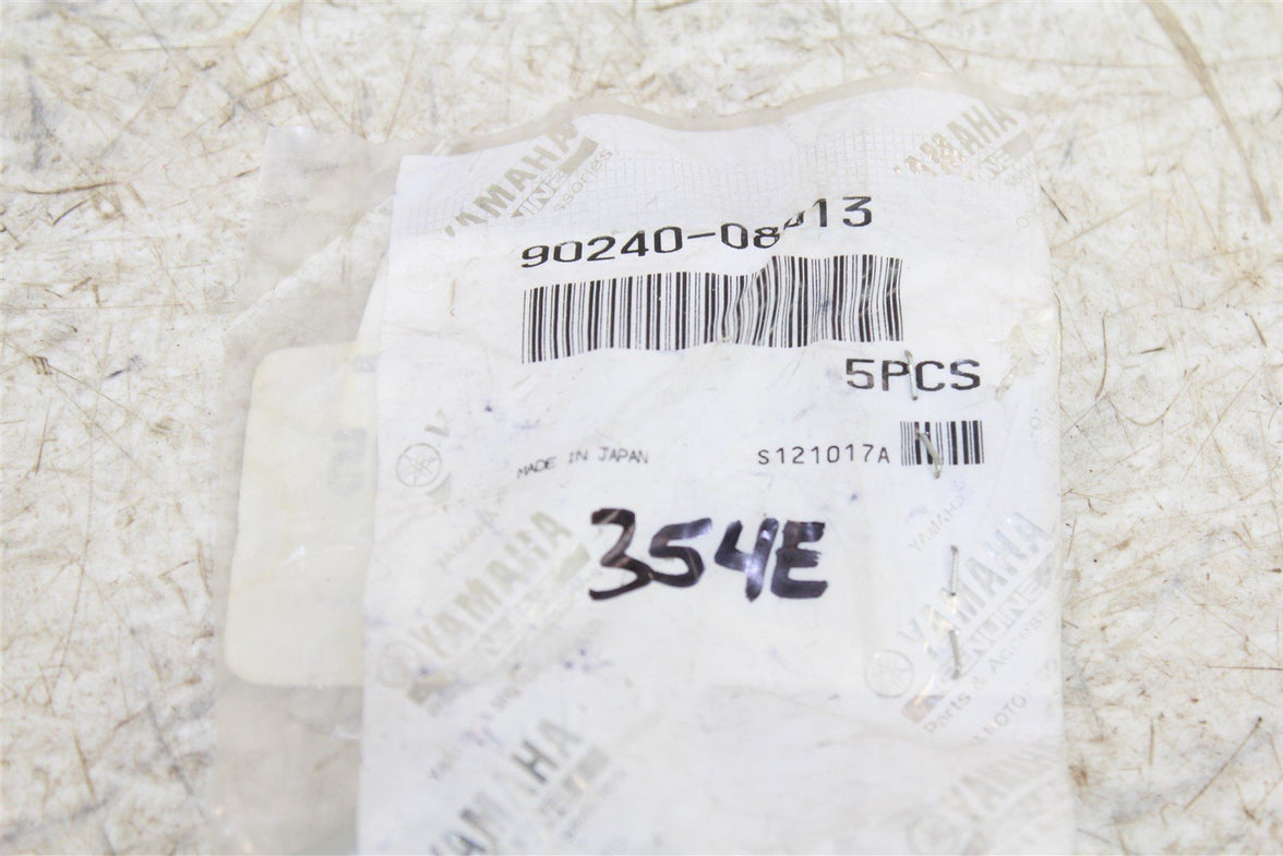 NOS Genuine Yamaha Clevis Pins FJ1200 RZ350 R3 YZ 250 360 NEW OEM 90240-08013