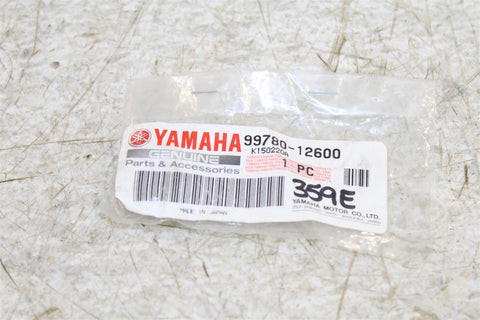 NOS Genuine Yamaha Nut Hex Coarse Thread 99780-12600-00 OEM