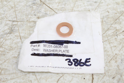 NOS Genuine Yamaha Plate Washer Copper Gasket TW200 YFM400 PW50 90201-08087-00