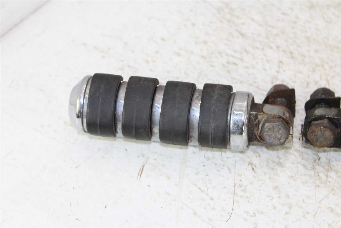 1985 Harley Davidson Sportster 1000 XLH Passenger Foot Rest Pegs Set