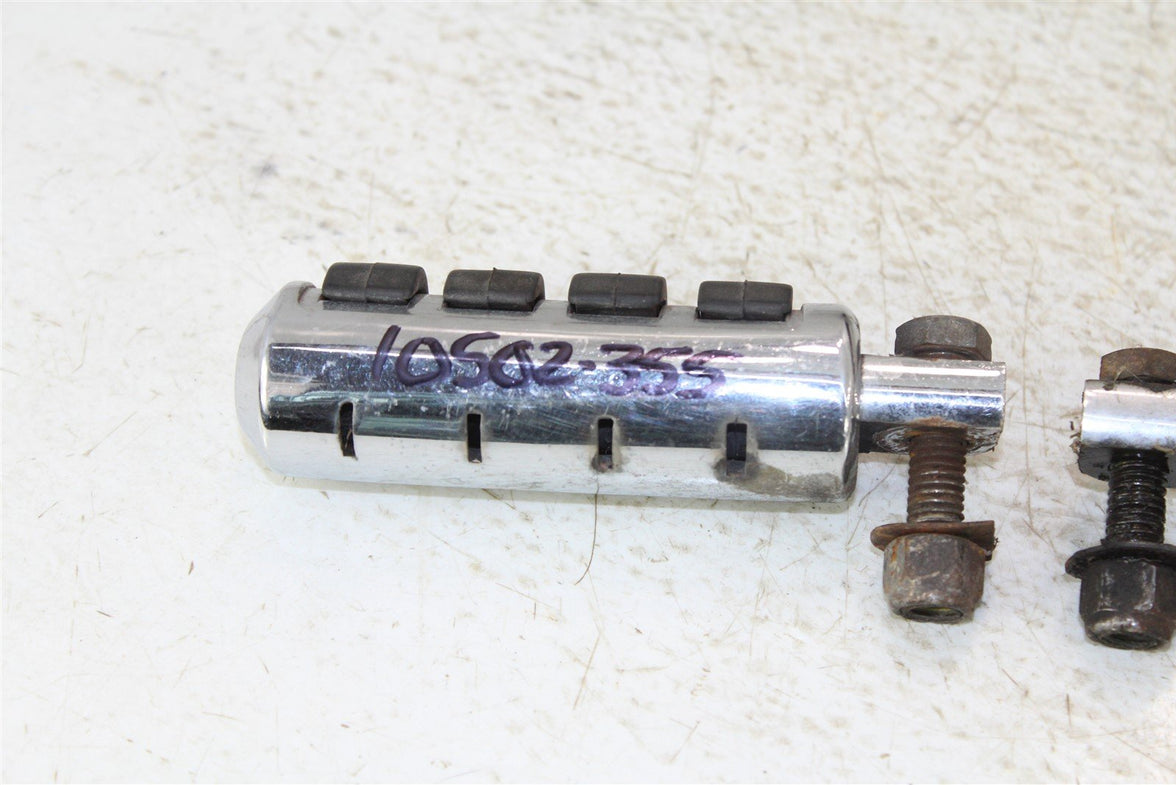 1985 Harley Davidson Sportster 1000 XLH Passenger Foot Rest Pegs Set