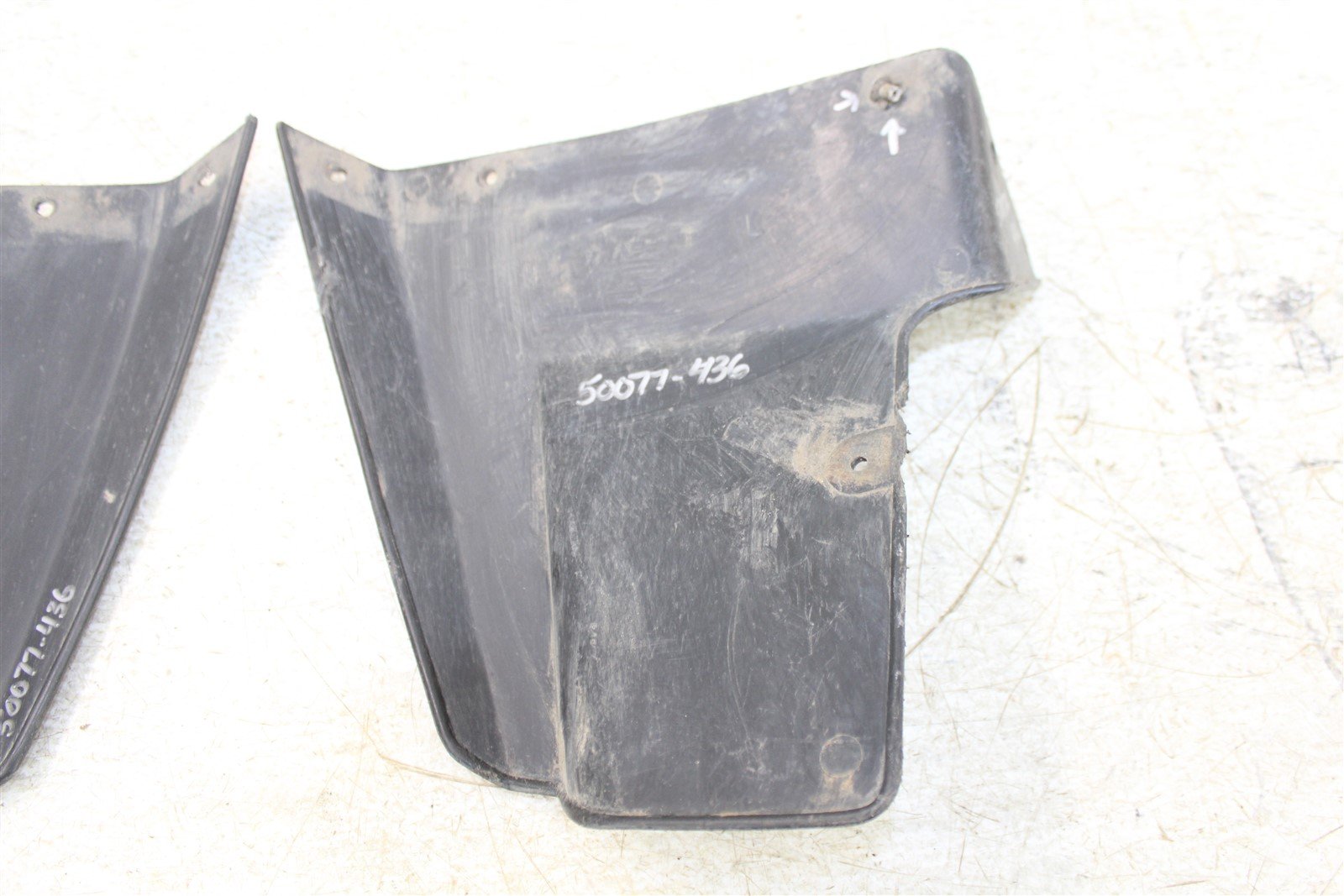 1985 Yamaha Moto 4 200 Heel Guard Plastics Guards Set