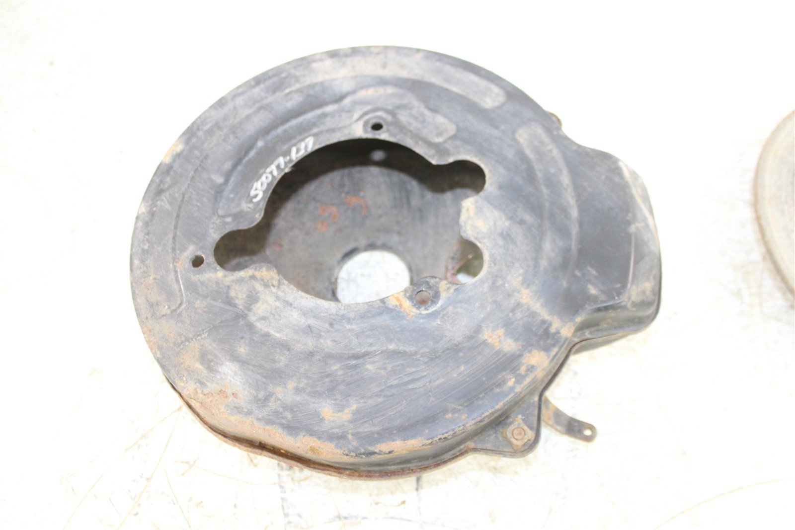 1985 Yamaha Moto 4 200 Rear Brake Rotor Disc w/ Guards Shields