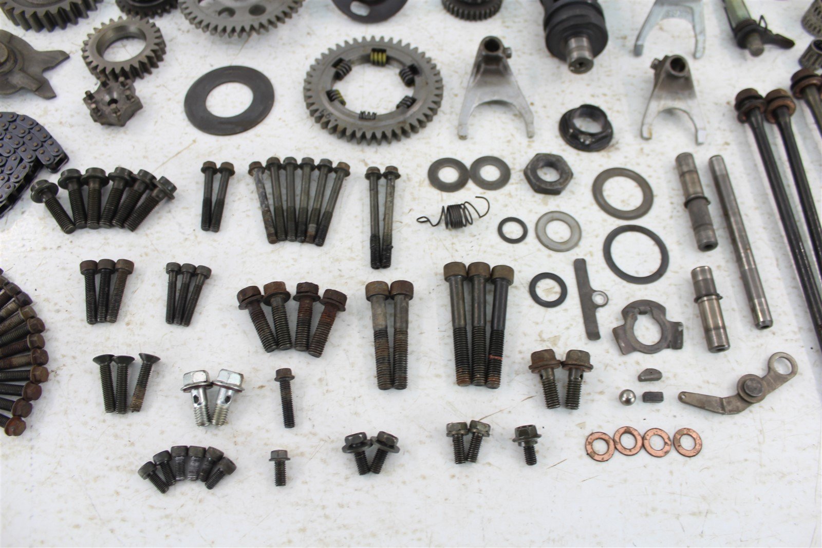1999 Yamaha Wolverine 350 4x4 Transmission Gears Shaft