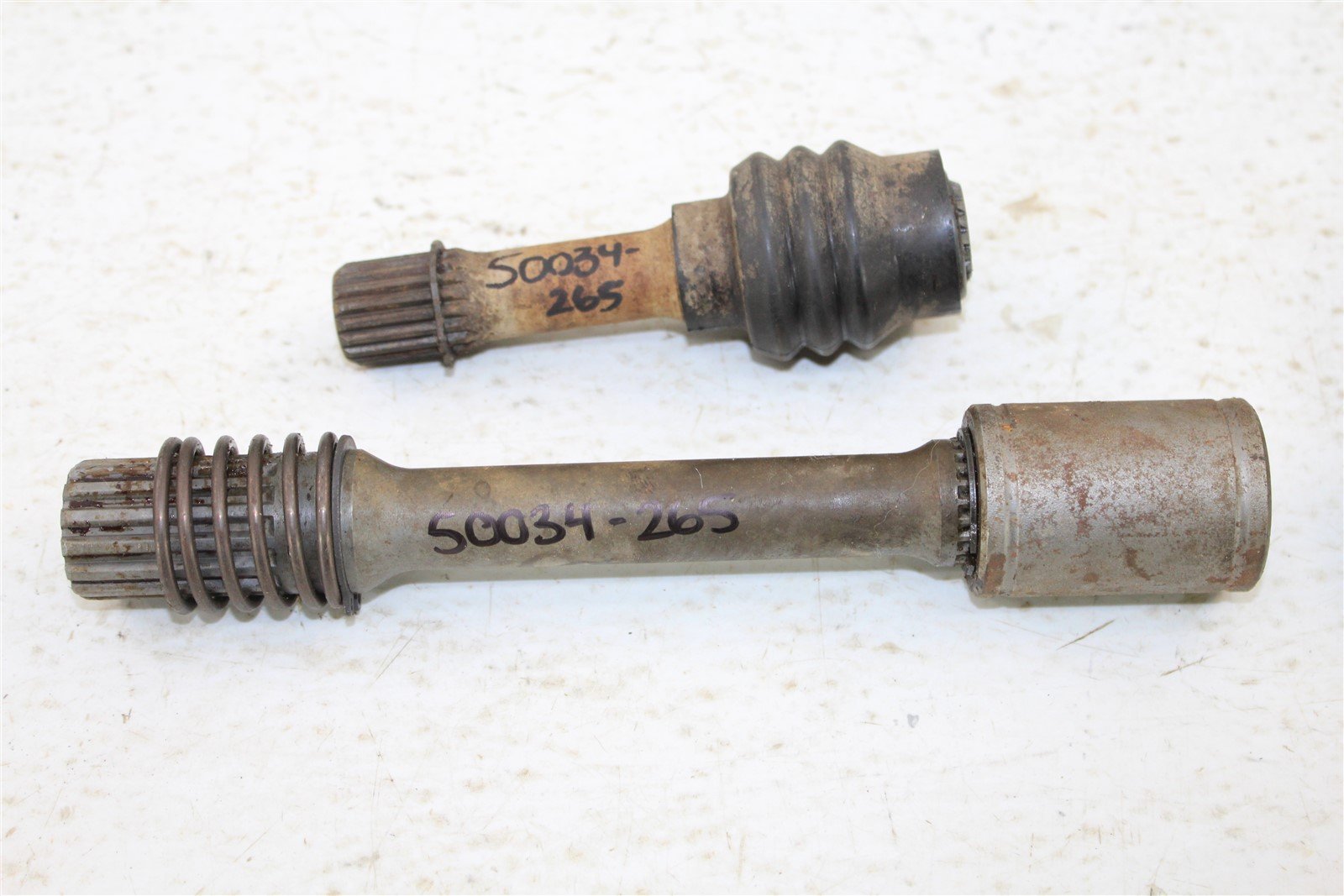 1999 Yamaha Grizzly 600 4x4 Front & Rear Drive Shaft Assembly