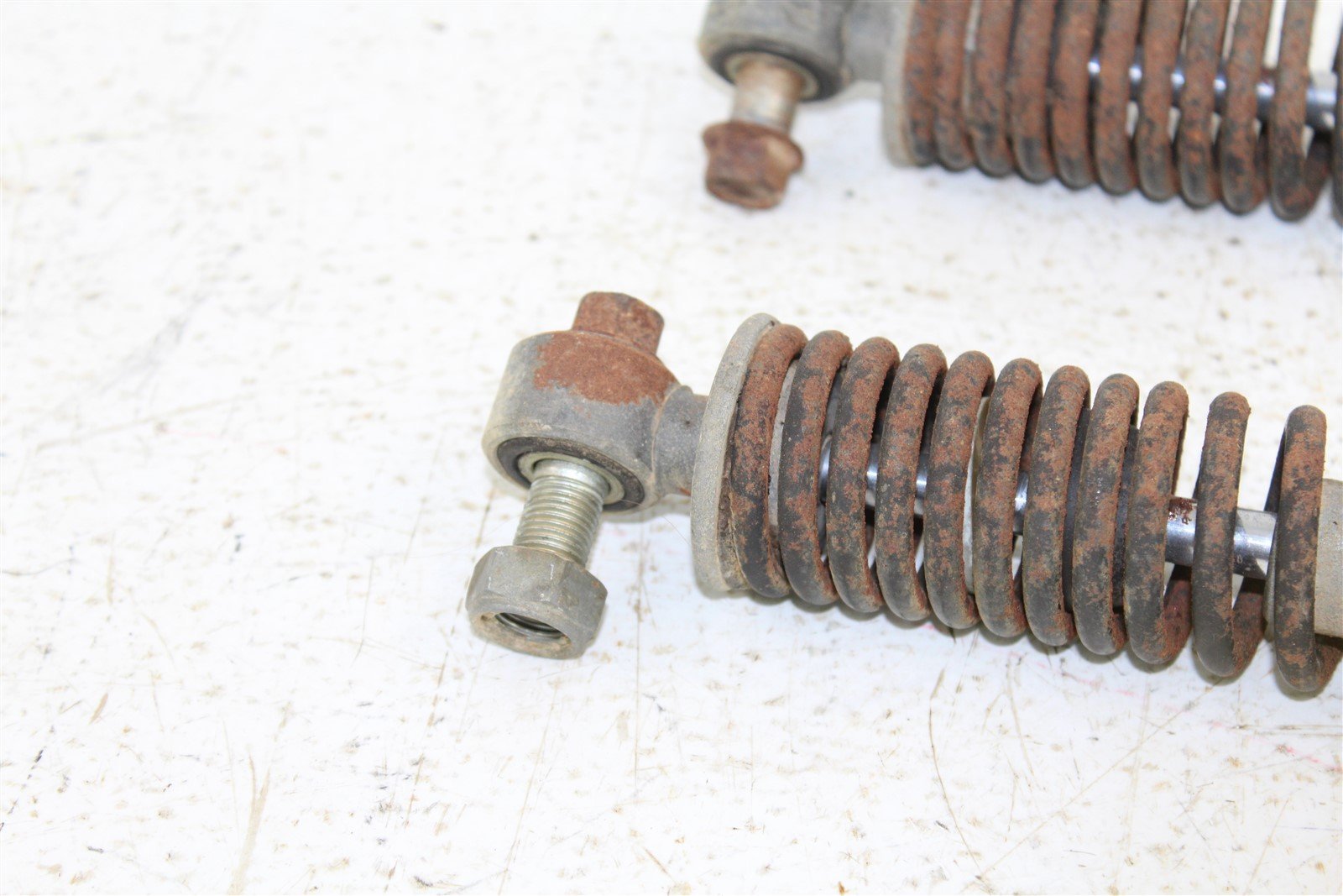 1987 Yamaha Champ 100 Front Shocks Spring Absorber Left Right