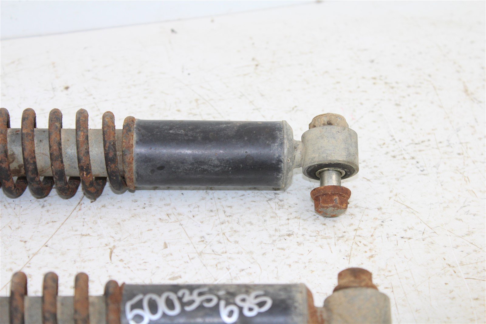 1987 Yamaha Champ 100 Front Shocks Spring Absorber Left Right