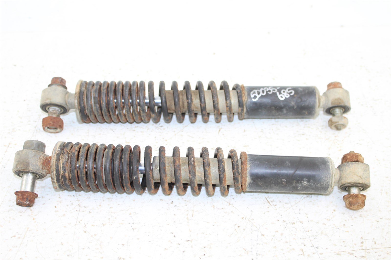 1987 Yamaha Champ 100 Front Shocks Spring Absorber Left Right