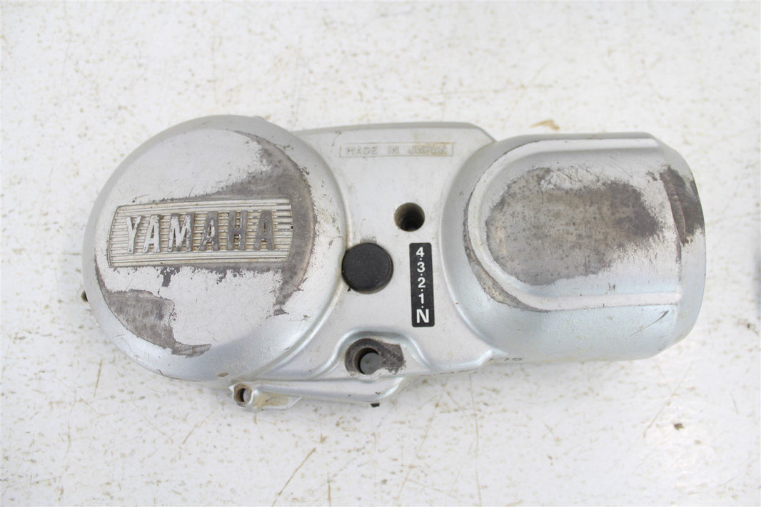 1987 Yamaha Champ 100 Engine Crankcase Cases Block Left Right Case Covers